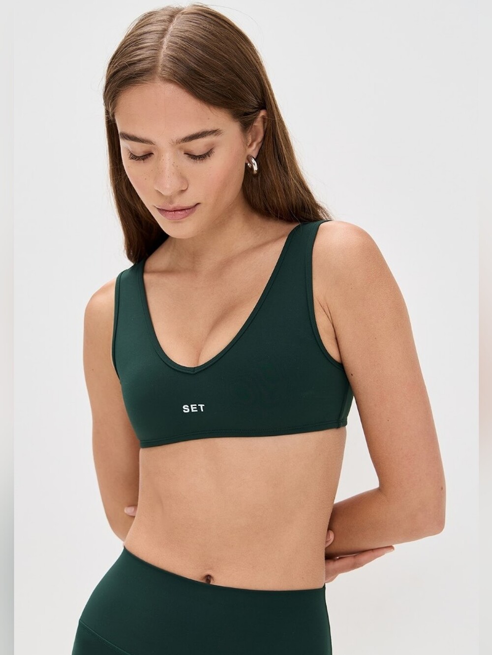 SET Active Sportbody Dip Bra - Green
